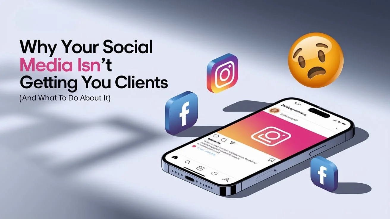 Why Your Social Media Isn’t Getting You Clients (And What To Do About It) 1 a sleek corporate tech blog cover image r6VmXYrWR 6xO7wcYYWU0Q Oa6rZD7uSsGmaNhSOlyOUw Edited 1